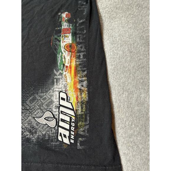 Nacsar Dale Earnhardt Jr T shirt Mens Large Big Graphic #88 Amp Energy Vtg Black - Picture 4 of 11